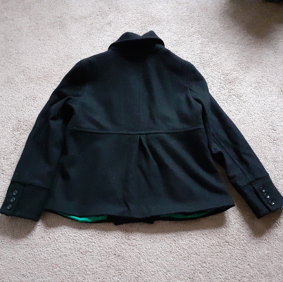 Old Navy Black Wool Jacket L - Picture 2 of 8